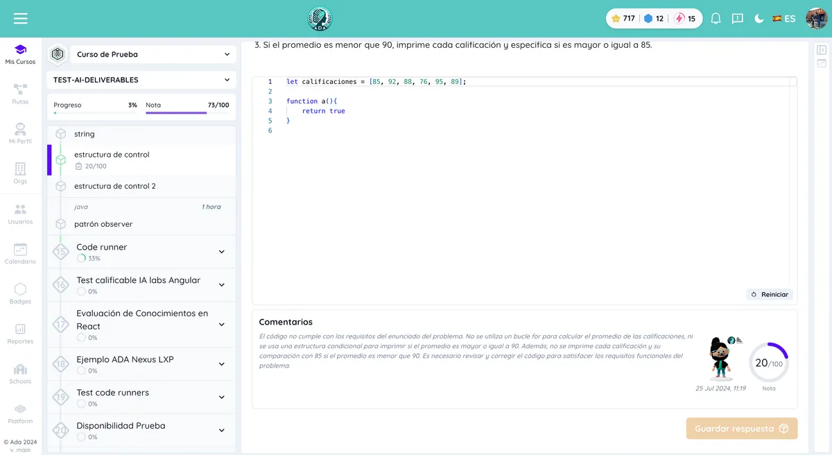 Automatiza tus evaluaciones con IA y pruebas unitarias